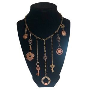 Steampunk-Inspired Necklace, One-of-a-Kind  